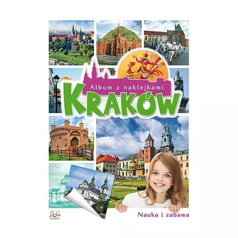 KRAKÓW ALBUM Z NAKLEJKAMI KRAKÓW ALBUM Z NAKLEJKAMI