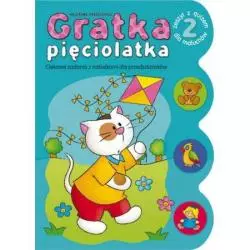 GRATKA PIĘCIOLATKA 2 ZESZYT Z QUIZEM DLA MALUCHÓW Anna Podgórska - Aksjomat