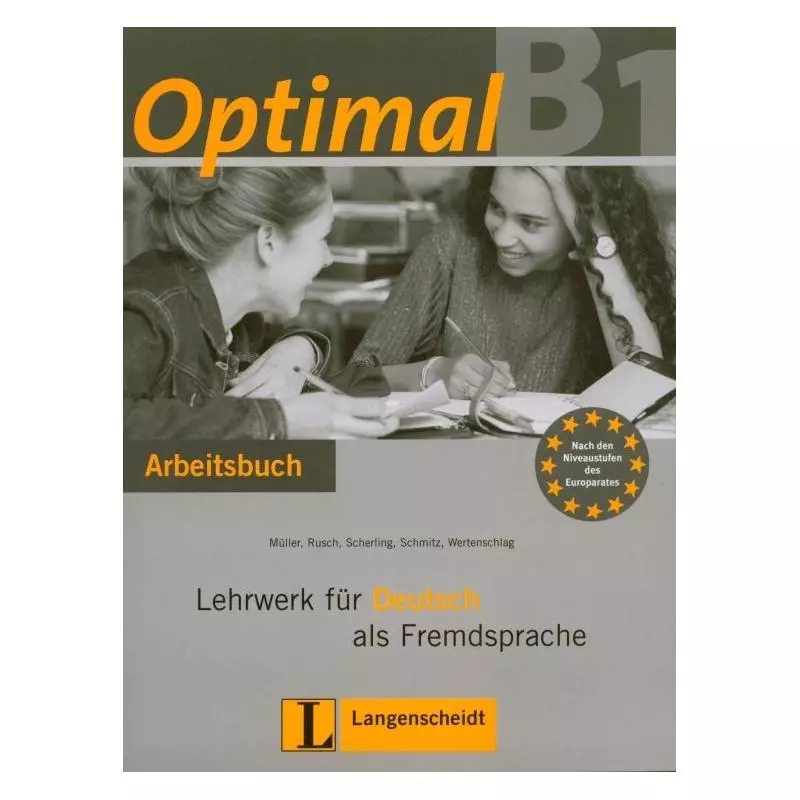 OPTIMAL B1. ĆWICZENIA +CD. JĘZYK NIEMIECKI. LICEUM, TECHNIKUM. - Langenscheidt