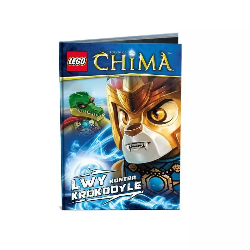 LEGO. LEGENDS OF CHIMA. LWY KONTRA KROKODYLE.