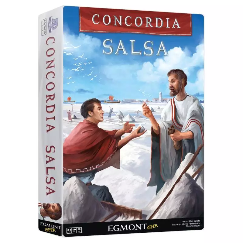 CONCORDIA SALSA GRA PLANSZOWA 13+ - Egmont CONCORDIA SALSA GRA PLANSZOWA 13+ - Egmont