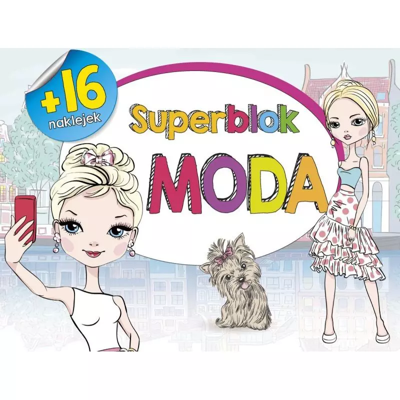 SUPERBLOK MODA + 16 NAKLEJEK