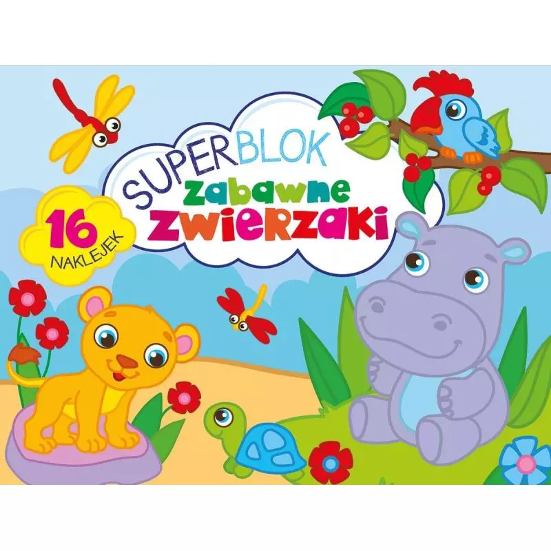SUPERBLOK ZABAWNE ZWIERZAKI 
