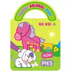 ZGADUJ KOLORUJ PISZ NA WSI KOŃ PIES Irma Rumianceviene