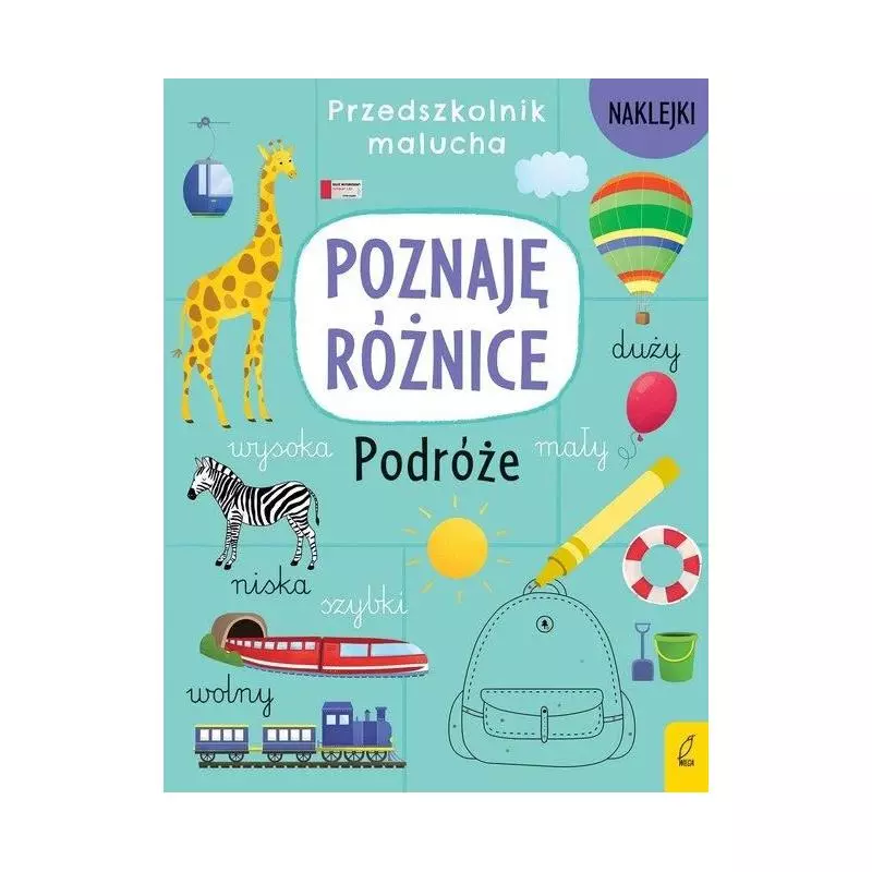 PRZEDSZKOLNIK MALUCHA POZNAJĘ RÓŻNICE PODRÓŻE Wójcik Elżbieta