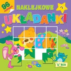 NAKLEJKOWE UKŁADANKI W LESIE 96 NAKLEJEK Monika Tomaszewska