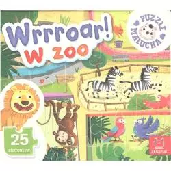 WRRROAR! W ZOO PUZZLE MALUCHA 3+ - Aksjomat
