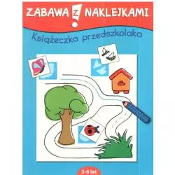 KSIĄŻECZKA PRZEDSZKOLAKA. ZABAWA Z NAKLEJKAMI. - Aksjomat