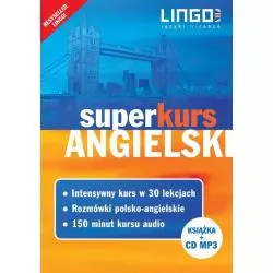 ANGIELSKI SUPER KURS NOWY KURS Z ROZMÓWKAMI +CD Laskowska Anna