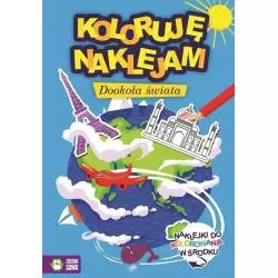 KOLORUJĘ I NAKLEJAM DOOKOŁA...