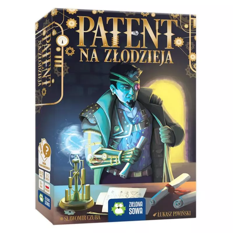 PATENT NA ZŁODZIEJA GRA KARCIANA 12+ - Zielona Sowa