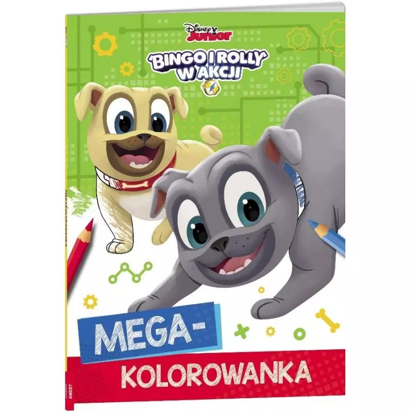 BINGO I ROLLY W AKCJI MEGA-KOLOROWANKA