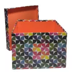 PUDEŁKO OZDOBNE KOLOROWE 