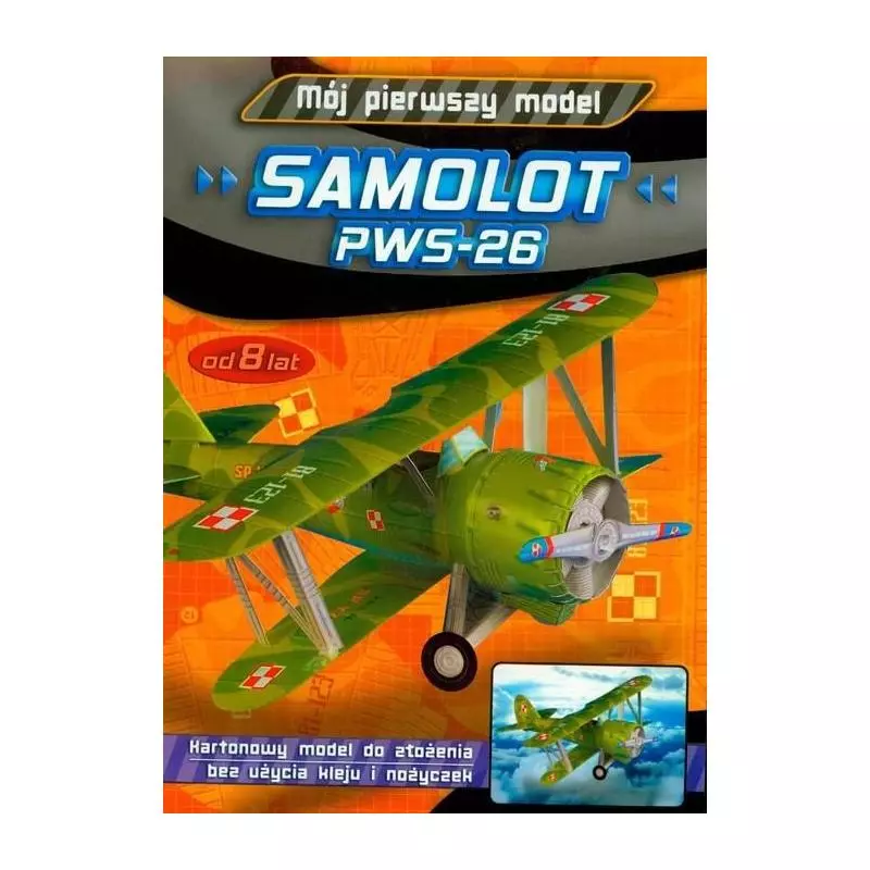 MÓJ PIERWSZY MODEL SAMOLOT PWS-26 