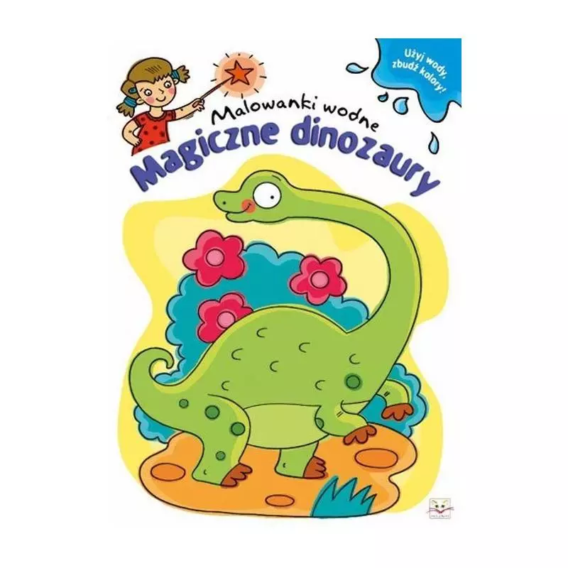 MALOWANKI WODNE MAGICZNE DINOZAURY 