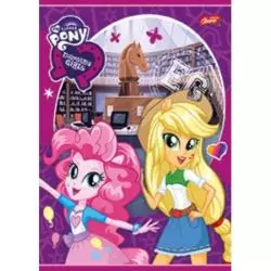 PROMO ZESZYT 16k KRATKA LAMINOWANY EQUESTRIA GIRLS MY LITTLE PONY