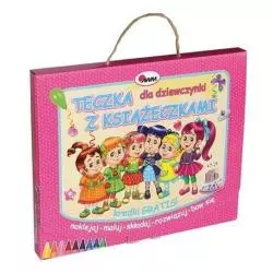 TECZKA Z KSIĄŻECZKAMI DLA DZIEWCZYNKI.