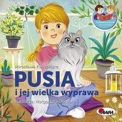 PUSIA I JEJ WIELKA WYPRAWA PRZYGÓD W BRÓD JUŻ CZYTAMY Kwiecińska Mirosława - AWM