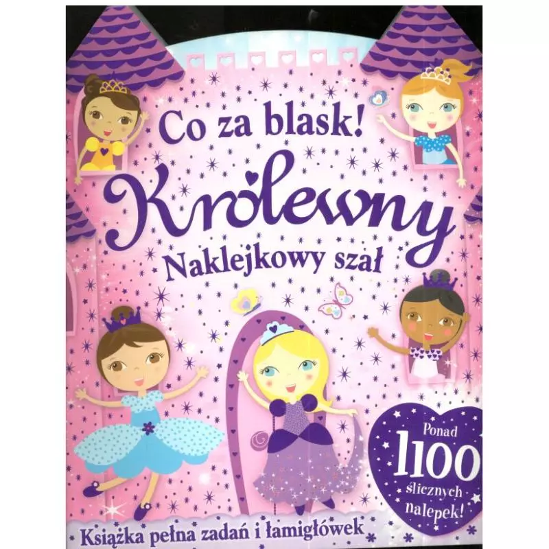 CO ZA BLASK! KRÓLEWNY. NAKLEJKOWY SZAŁ 