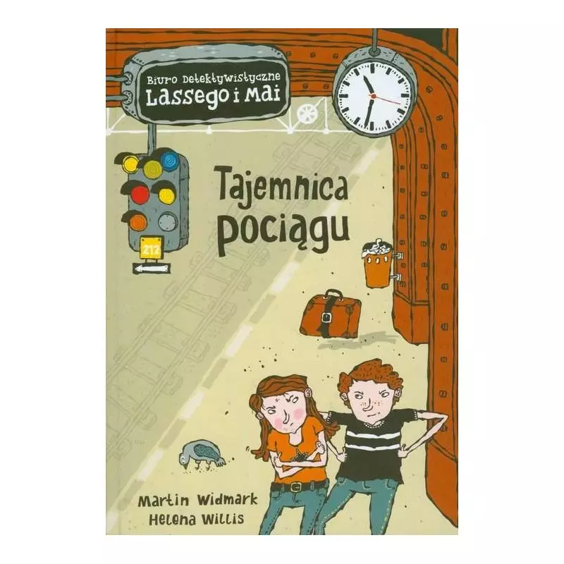 TAJEMNICA POCIĄGU. BIURO DETEKTYWISTYCZNE LASSEGO I MAI. Martin Widmark, Helena Willis - Zakamarki