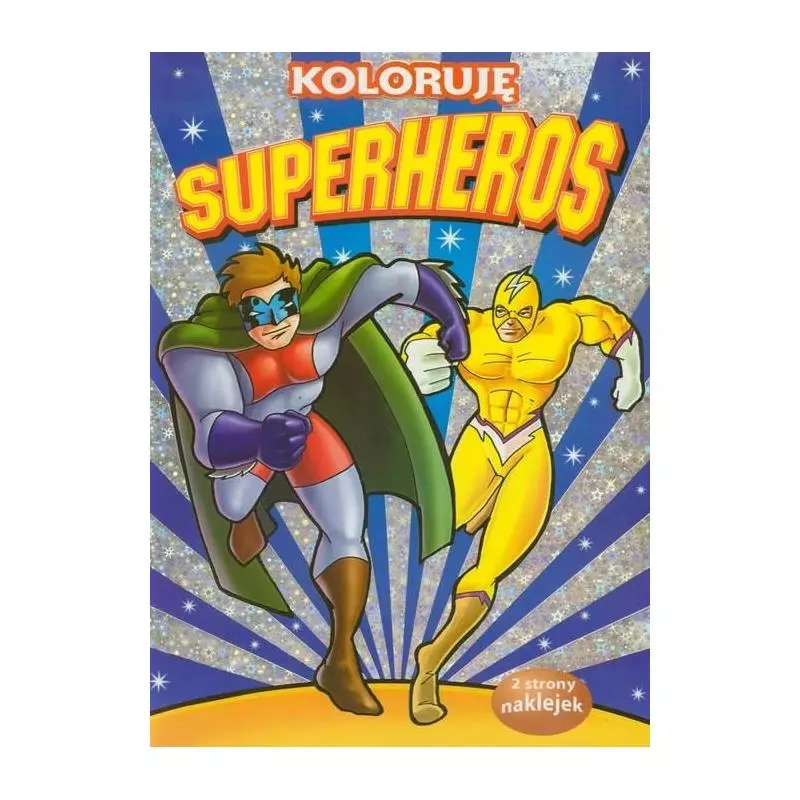 KOLORUJĘ SUPERHEROS - Welpol Adventure