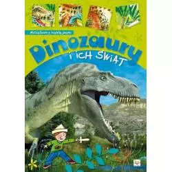 MINIALBUM Z NAKLEJKAMI. DINOZAURY I ICH ŚWIAT. 