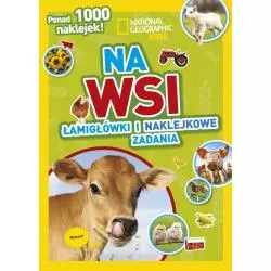 NATIONAL GEOGRAPHIC KIDS NA WSI ŁAMIGŁÓWKI I NAKLEJKOWE ZADANIA 