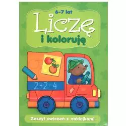 LICZĘ I KOLORUJĘ 6-7 LAT Podgórska Anna