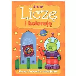 LICZĘ I KOLORUJĘ 5-6 LAT Podgórska, Anna