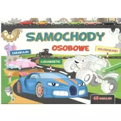 SAMOCHODY OSOBOWE KOLOROWANKI CIEKAWOSTKI ZABAWIAJKI 5+