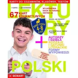 67 KART EDUKACYJNYCH POLSKI LEKTURY 4-8 KLASA