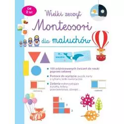 WIELKI ZESZYT MONTESSORI DLA MALUCHÓW 