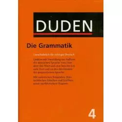 DUDEN 4. DIE GRAMMATIK. - Hueber Polska