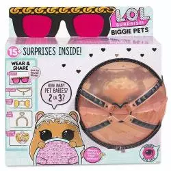 L.O.L. SURPRISE! BIGGIE PETS CHOMIK FIGURKA W KULI 3+ - MGA Entertainment LTD