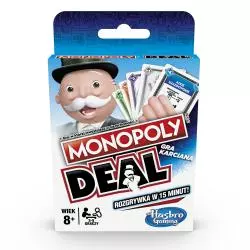 MONOPOLY DEAL GRA KARCIANA 8+ - Hasbro