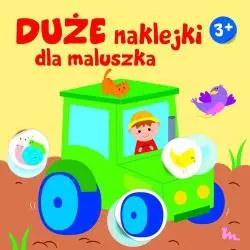 DUŻE NAKLEJKI DLA MALUSZKA 3+ TRAKTOR II