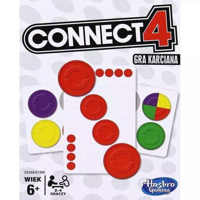 CONNECT 4 GRA KARCIANA 6+