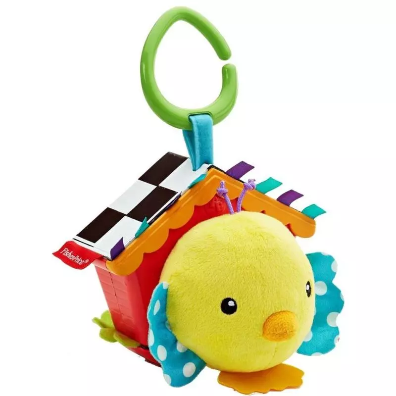 DZWONIĄCY PTASZEK A KUKU FISHER PRICE 0+