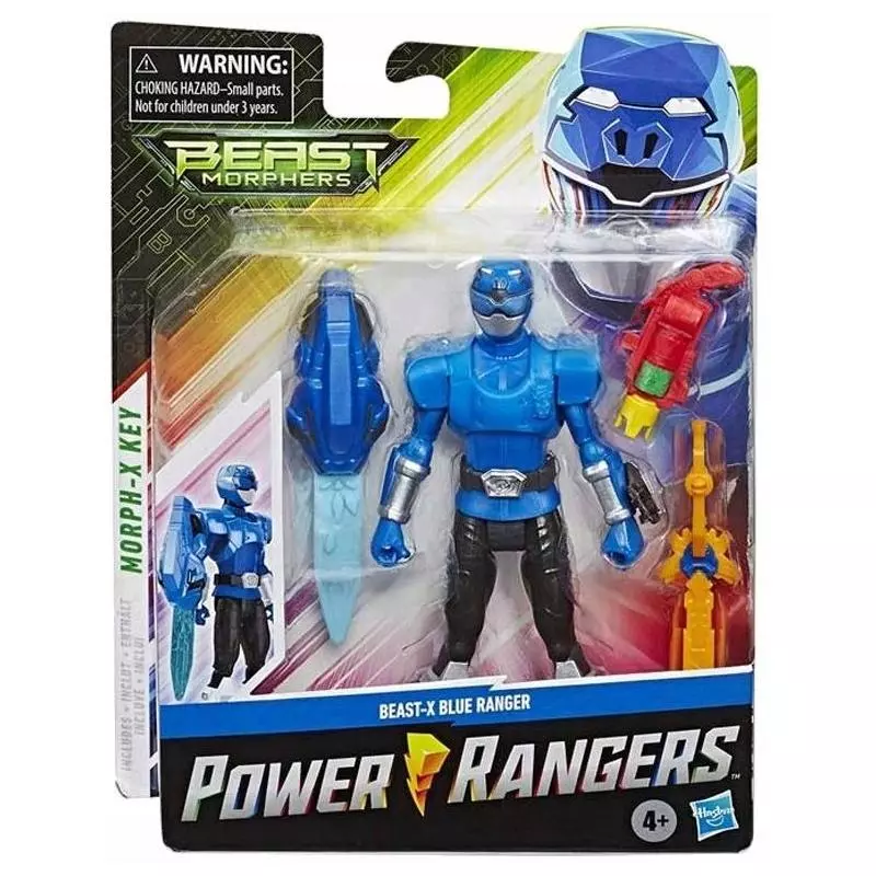 FIGURKA POWER RANGERS BEAST-X BLUE NIEBIESKI RANGER 4+