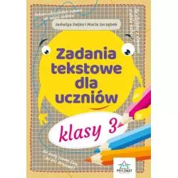 ZADANIA TEKSTOWE DLA UCZNIÓW KLASY 3 - Wydawnictwo Pryzmat