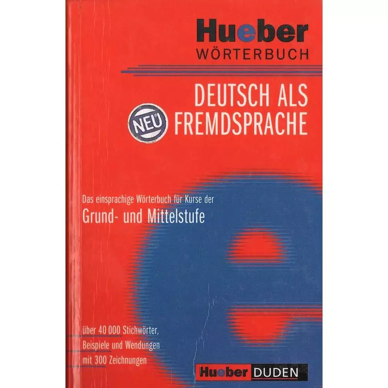 DEUTSCH ALS FREMDSPRACHE. SŁOWNIK W JĘZYKU NIEMIECKIM. - Hueber Polska