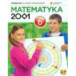MATEMATYKA 2001. PODRĘCZNIK 6 +CD. SZKOŁA PODSTAWOWA. - WSiP