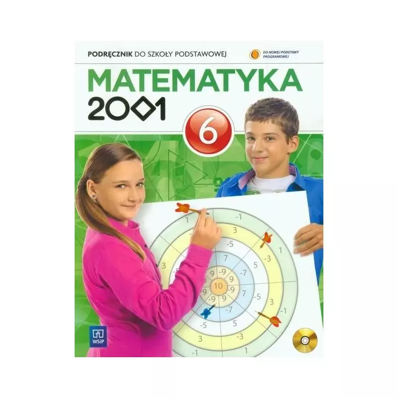 MATEMATYKA 2001. PODRĘCZNIK 6 +CD. SZKOŁA PODSTAWOWA. - WSiP