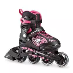 ROLKI REGULOWANE ROZMIAR 33-38 ROLLERBLADE THUNDER BLK/PINK - Rollerblade