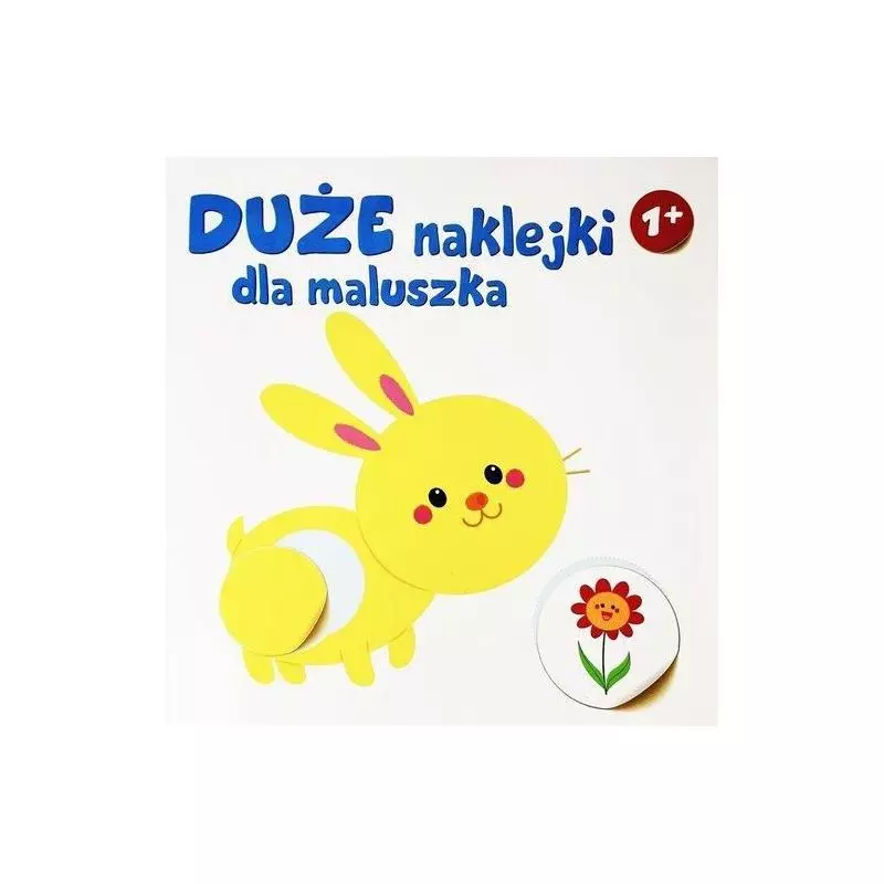 DUŻE NAKLEJKI DLA MALUSZKA KRÓLIK 1+ 