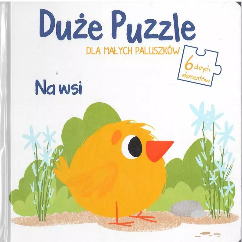 NA WSI DUŻE PUZZLE DLA MAŁYCH PALUSZKÓW - Yoyo Books