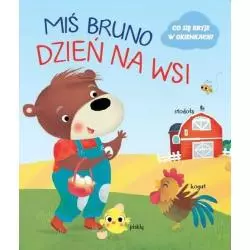 MIŚ BRUNO. DZIEŃ NA WSI. CO KRYJE SIĘ W OKIENKACH? - Yoyo Books