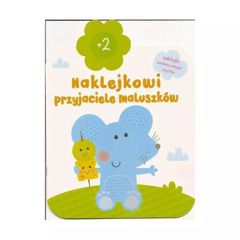 NAKLEJKOWI PRZYJACIELE MALUSZKÓW MYSZKA 2+