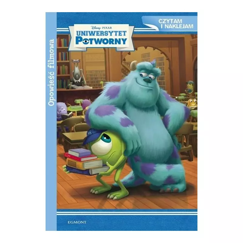 DISNEY UNIWERSYTET POTWORNY OPOWIEŚĆ FILMOWA 3+