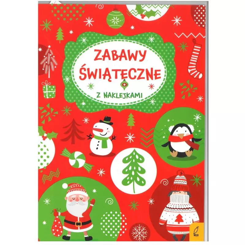 ZABAWY ŚWIĄTECZNA Z NAKLEJKAMI 